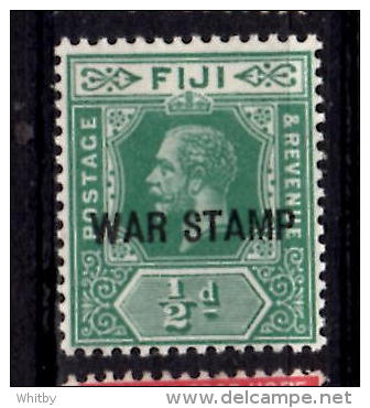 Fiji 1916 1/2p War Tax Issue #MR1 - Fiji (...-1970)