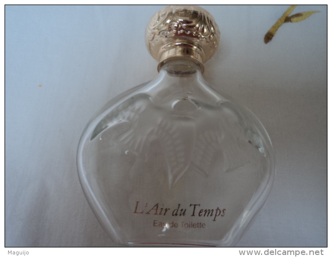 NINA RICCI " L'AIR DU TEMPS "FLAC.VIDE ( PAS VAPO)  TRES     BON ETAT  LIRE  & VOIR !!! - Miniatures Womens' Fragrances (without Box)