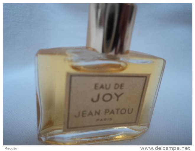 PATOU" EAU DE JOY"  MINI  EN  TRES BON  ETAT  VOIR  & LIRE !!! - Miniatures Womens' Fragrances (without Box)