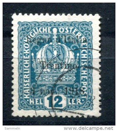 1746 - ITALIEN, Bes. 1.WK, Trentino 5, Gestempelt - ITALY, Occ. WW1, Trentino, Used Stamp - Trento