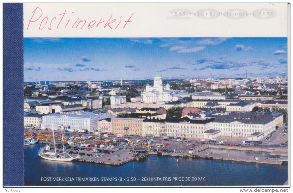 Finland 2000 ** European Cultural Capital In Booklet - Arquitecture - Music - Theatre - Unused Stamps