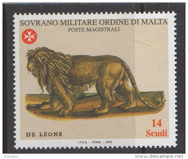PIA - SMOM - 2002 : Tavole Da Antichi Testi Tratte Da "Historia Animalium" Di Konrad Von Gesner - (UN 705-08) - Sovrano Militare Ordine Di Malta