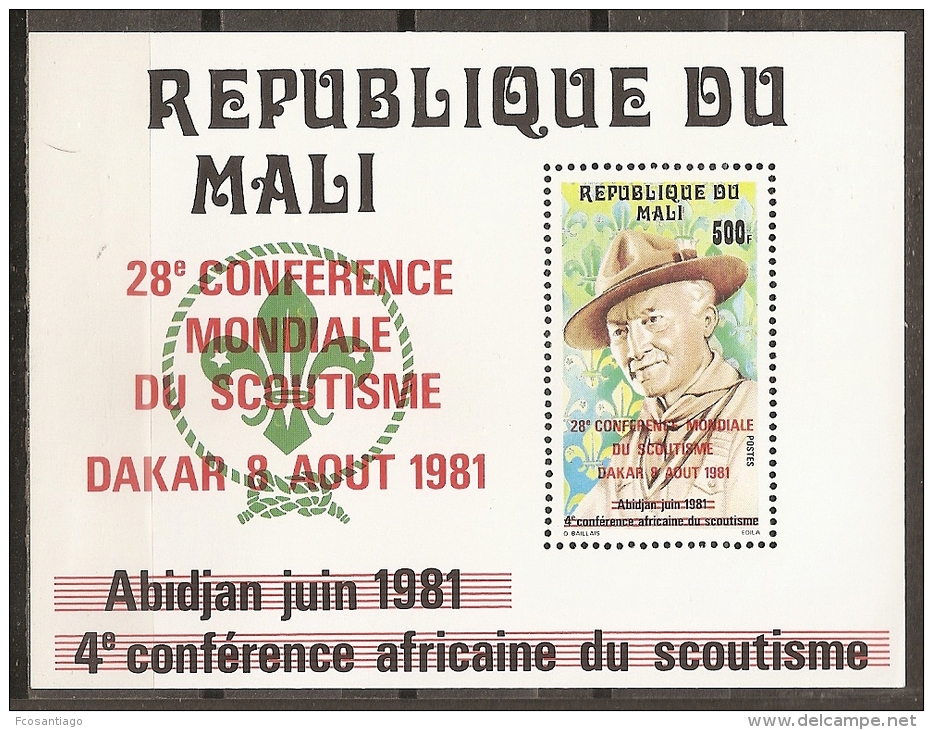 SCOUTS - MALI 1981 - Yvert #H15 - MNH ** - Otros & Sin Clasificación