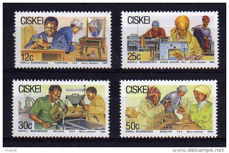 Ciskei - 1985 - Small Businesses - MNH - Ciskei