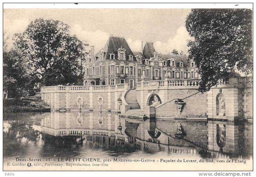 - MAZIERES EN GATINE Château Le Petit Chêne - TTB Neuve / Unused - Mazieres En Gatine