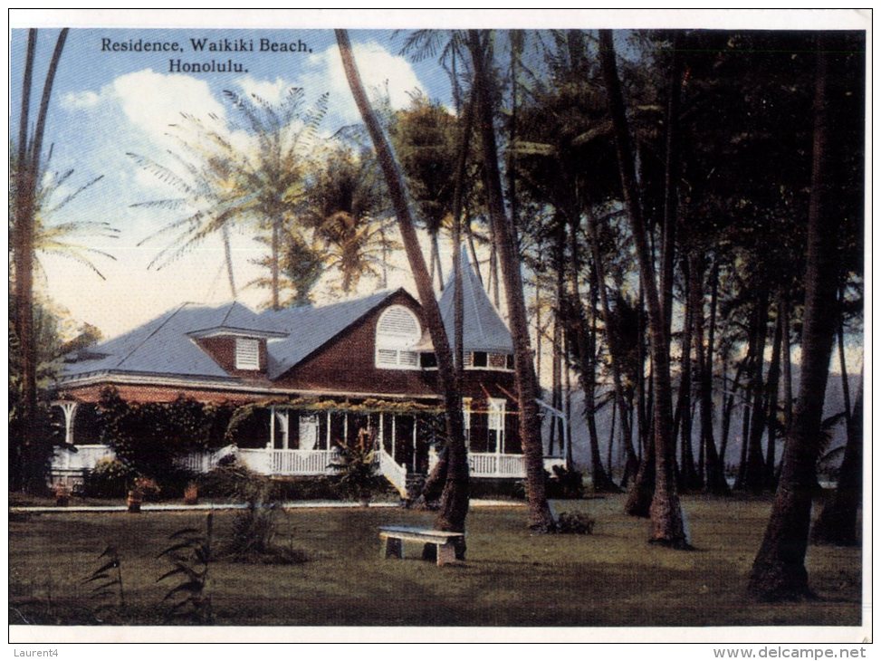 (101) USA - Hawaii - Honolulu Residence (repro) - Honolulu