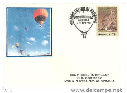 AUSTRALIE. Canowindra International Balloon Challenge. Balloon Capital. Postal Stationery / Entier Postral - Marcophilie
