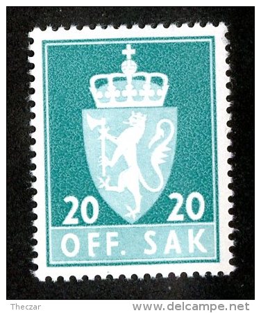 943x)  Norway 1957- Sc # O-68   Mnh**  Catalogue  $.65 - Neufs