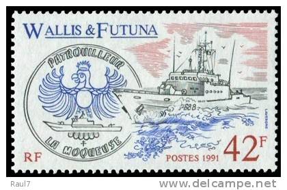 Wallis Et Futuna 1991 - Bateaux - 1v Neufs // Mnh - Nuevos