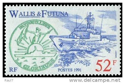 Wallis Et Futuna 1991 - Bateau La Glorieuse - 1v Neufs // Mnh - Nuevos