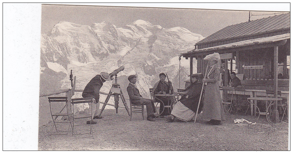 Chamonix - Chalet Du Brévent Et Le Mont Blanc - Chamonix-Mont-Blanc