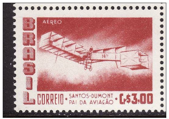 Brazil #C86Ab F-VF Mint NH ** 3cr Carmine - Flugzeuge