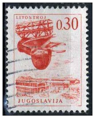 PIA - YUG - 1966 - Industrie Et Constructions - (Un 1061) - Used Stamps