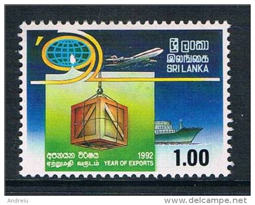 1992 Sri Lanka (ex Ceylon) - Year Of Exports 1v., Development , Michel 975 ,SG 1180 MNH - Autres & Non Classés