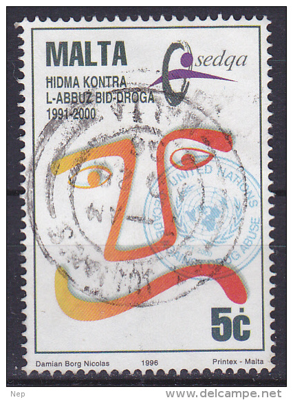 MALTA - Michel - 1996 - Nr 985 - Gest/Obl/Us - Malta