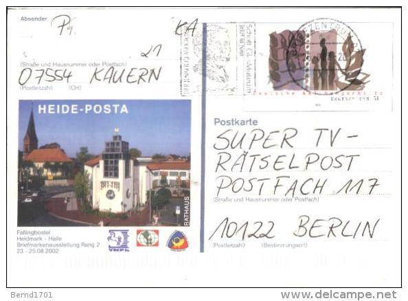 Germany - Postkarte Echt Gelaufen / Postcard Used (X747) - Geïllustreerde Postkaarten - Gebruikt