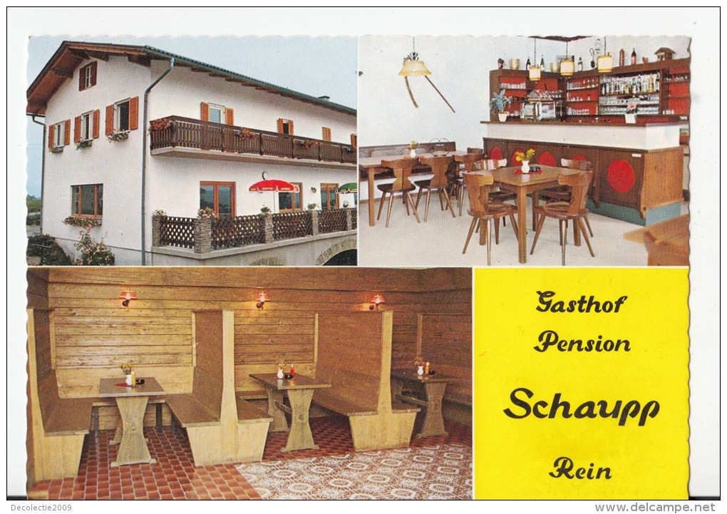 ZS49898 Gasthof Pension Shcaupp Rein   Restaurant   2 Scans - Rein