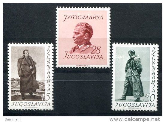 1812 - JUGOSLAWIEN - Mi.Nr. 693-695, Postfrisch (Mängel) - YUGOSLAVIA, Mnh Set In 2nd Choice - Nuovi