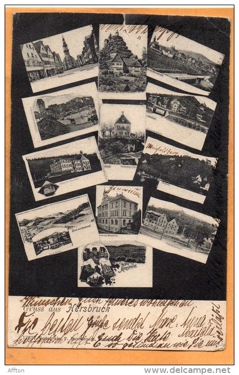 Gruss Aus Hersbruck 1900 Postcard - Hersbruck