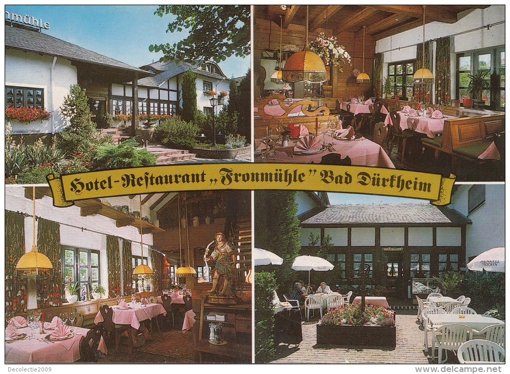 ZS49819 Hotel Restaurant Frnmuhle Bad Durkheim An Der Weinstrasse  Restaurants Restaurante     2 Scans - Bad Duerkheim