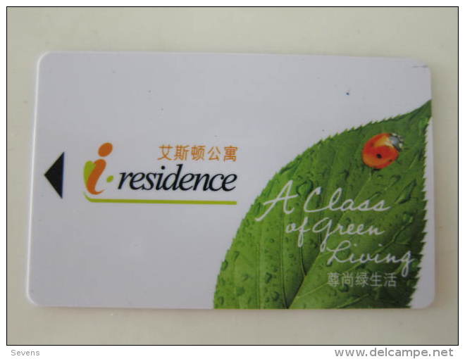 China Hotel Key Card,i Residence - Unclassified