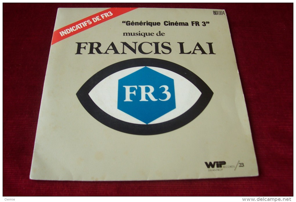 FRANCIS LAI  °  GENERIQUE CINEMA FR 3 - Compilaciones