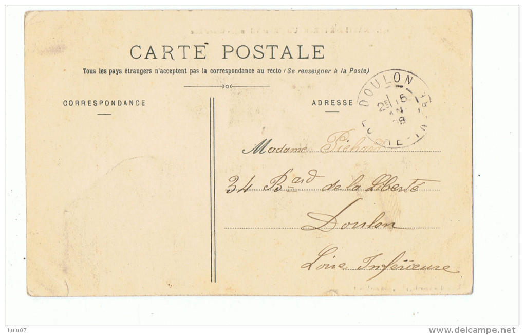 Martigné_Ferchaud     La Grand _rue    1908 - Autres & Non Classés