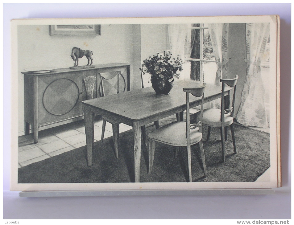 EXPOSITION 1937 - COURS LA REINE (75) - "LA MAISON D´UNE FAMILLE" - LA SALLE A MANGER - Exhibitions