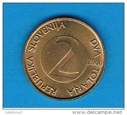 ESLOVENIA - 2 Tolar 2000 - Eslovenia