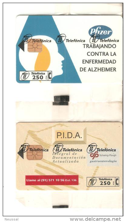 2 Tarjetas Telefonicas Nuevas. - Conmemorativas Y Publicitarias