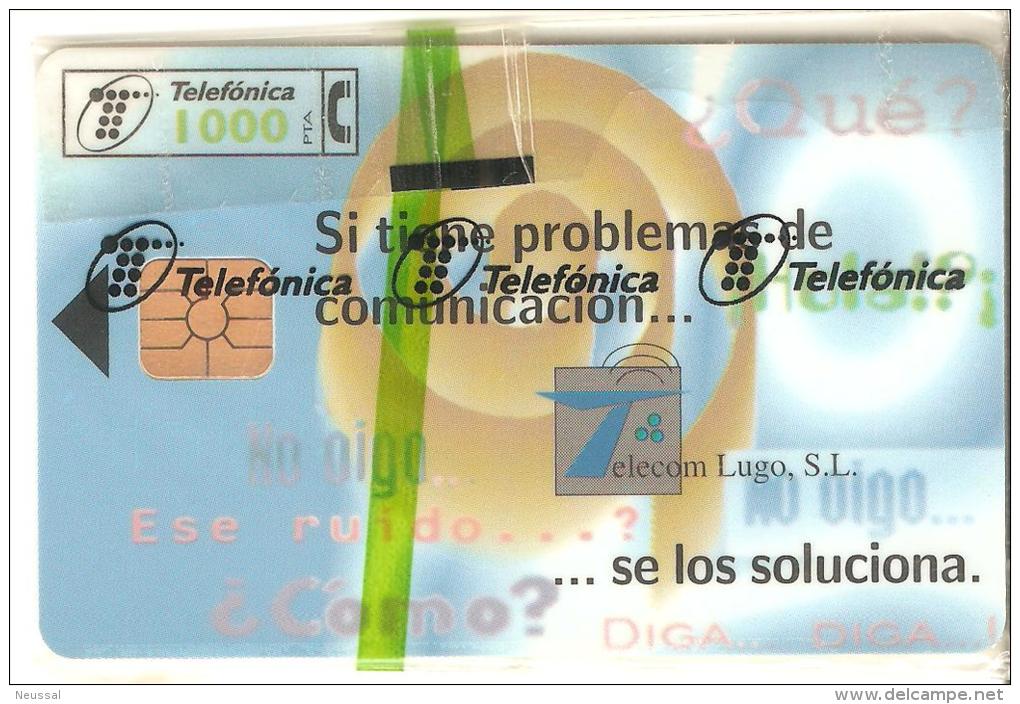 Tarjeta  Telefonicas Nueva.- Publicidad Servidor - Werbekarten