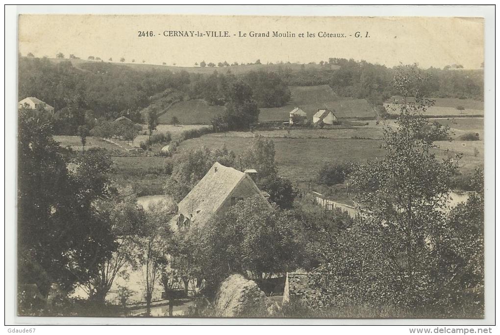 CERNAY LA VILLE (78) - CPA - LE GRAND MOULIN ET LES COTEAUX - Cernay-la-Ville