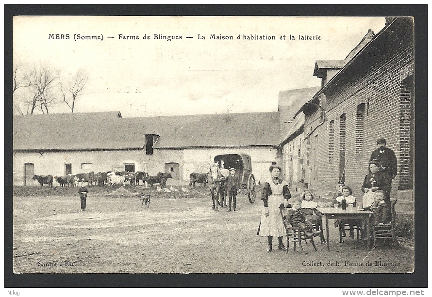 *** MERS - Ferme De Blingues - Maison Et Laiterie - Rare - Mers Les Bains