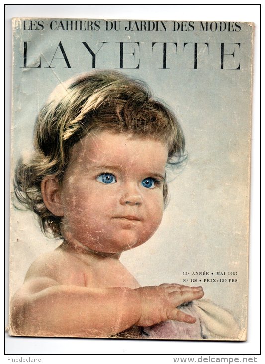 Les Cahiers Du Jardin Des Modes - Layette - 12ème Année - Mai 1957 - N°120 - Mode