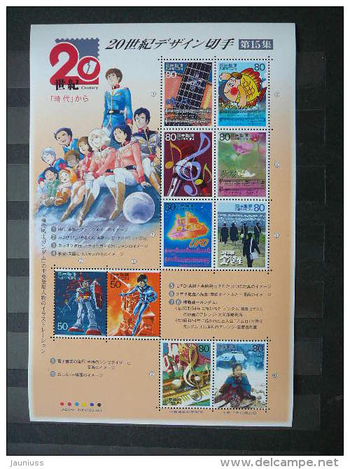 Japan 2000 3053/62 (Mi.Nr.) **  MNH #klb - Neufs