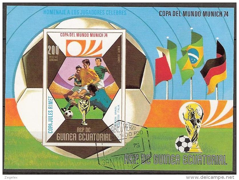 Guinea Ecuatorial 1974 - Coupe Du Monde 1974 - Football, Soccer, Voetbal, Fussball - 1974 – Germania Ovest