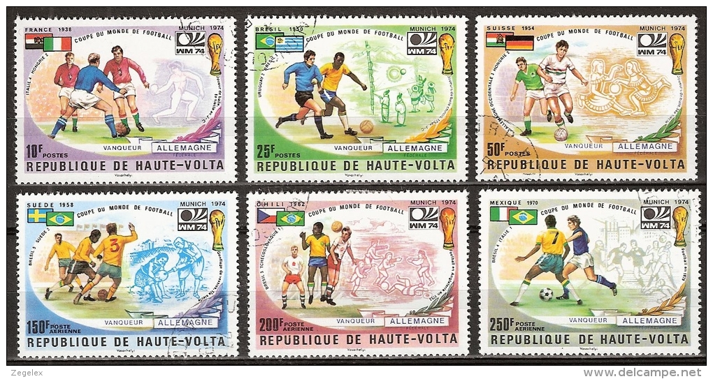 Haute-Volta, FIFA Coup Du Monde Munchen 1974 Football, Soccer, Voetbal, Fussball - 1974 – Germania Ovest