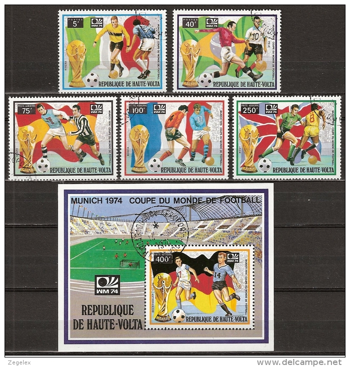 Haute-Volta, FIFA Coup Du Monde Munchen 1974 Football, Soccer, Voetbal, Fussball - 1974 – Alemania Occidental