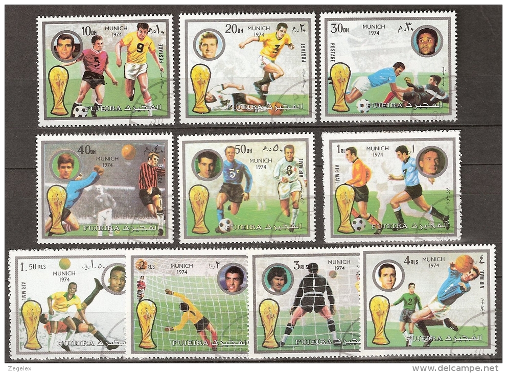 Fujeira, FIFA Coup Du Monde Munchen 1974 Football, Soccer, Voetbal, Fussball - 1974 – Germania Ovest