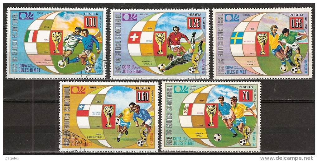 Guinea Ecuatorial -FIFA Coup Du Monde Munchen 1974 Football, Soccer, Voetbal, Fussball, - 1974 – Germania Ovest