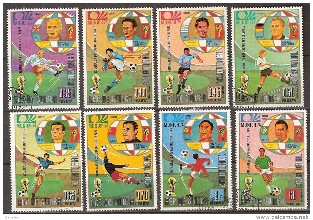 Guinea Ecuatorial -FIFA Coup Du Monde Munchen 1974 Football, Soccer, Voetbal, Fussball, - 1974 – Germania Ovest