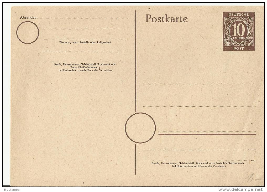 =DE GS - Postal  Stationery