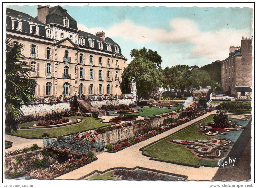 CP, 56, VANNES, Jardins Du Château De L'Hermine, Vierge - Vannes