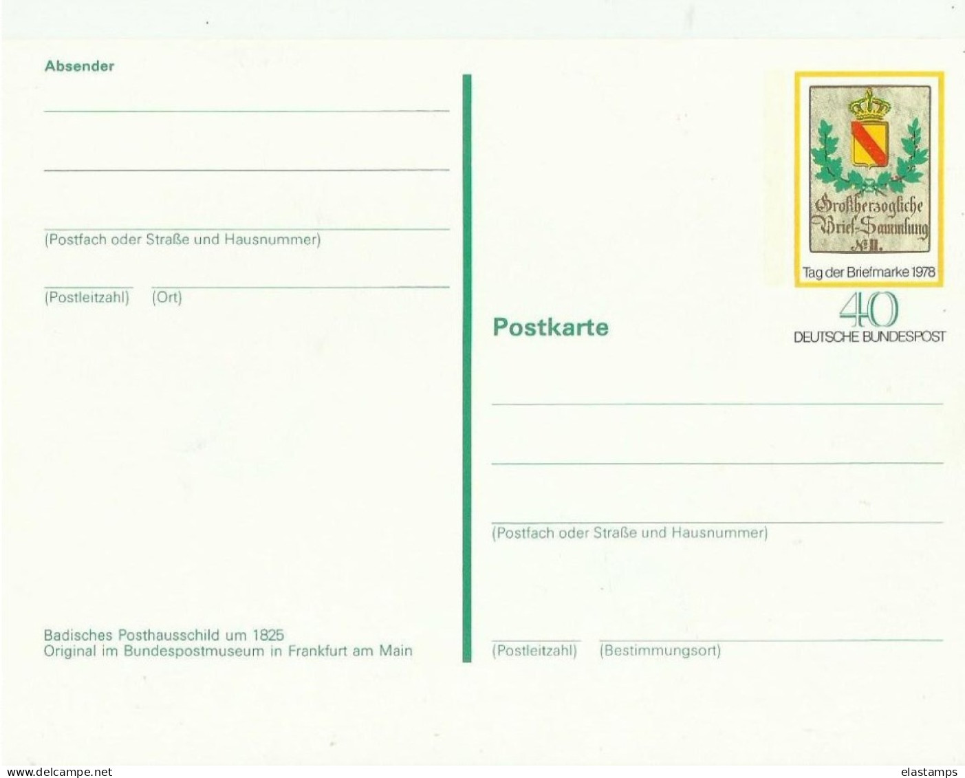 =DE GS - Postcards - Mint