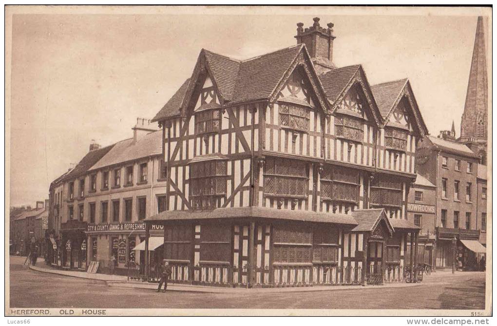 C1930 HEREFORD OLD HOUSE - Herefordshire