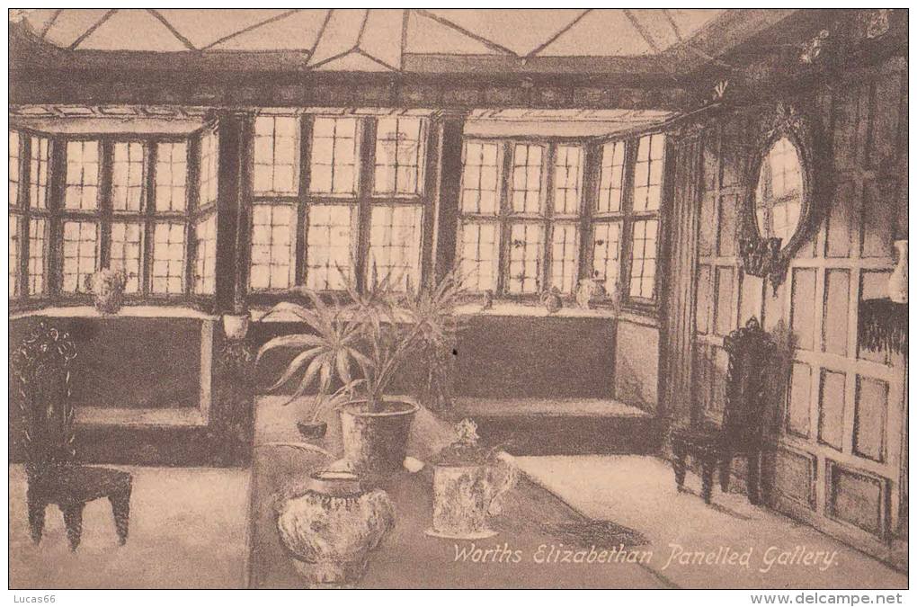 C1930 WORTHS ELIZABETHAN PANELLED GALLERY - WORTH'S SERIES - Other & Unclassified