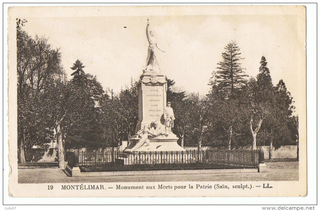 Monument Aux Morts    Montélimar - War Memorials