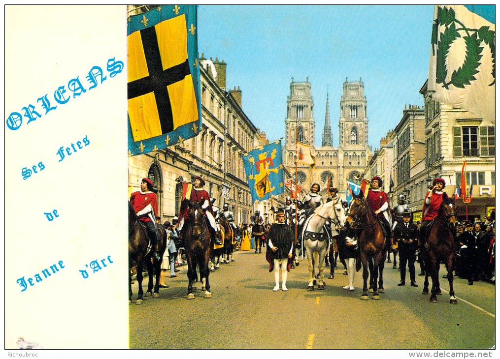 45 ORLEANS SES FETES DE JEANNE D ARC / CORTEGE - Orleans