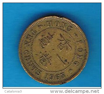 HONG KONG - 10 Cents 1965  KM28 - Hongkong