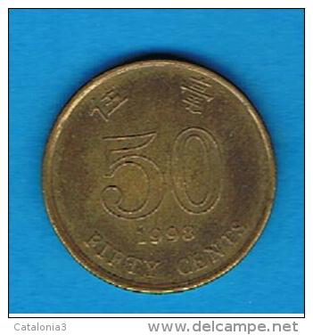 HONG KONG - 50 Cents 1998   KM68 - Hong Kong